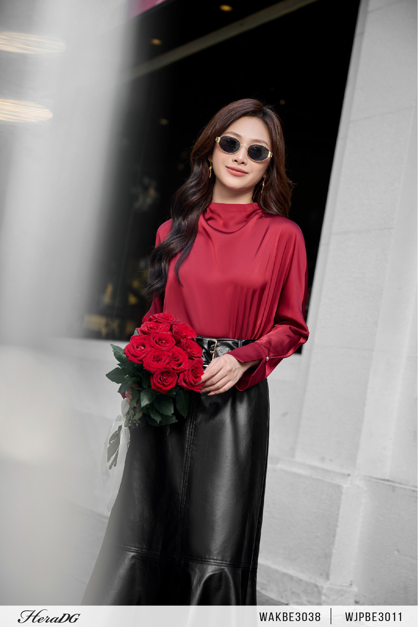 Ảnh của Áo lụa cổ đổ dáng suông